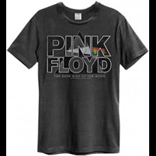 Pink Floyd Space Pyramid Amplified Vintage Charcoal Large T Shirt