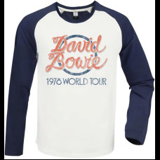 1978 World Tour Vintage White / Navy Medium Baseball Jersey