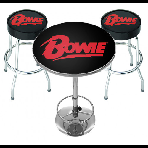 2 x Bowie Bar Stools plus Table