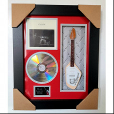 Framed 10" Mini Guitar with CD and Album artwork