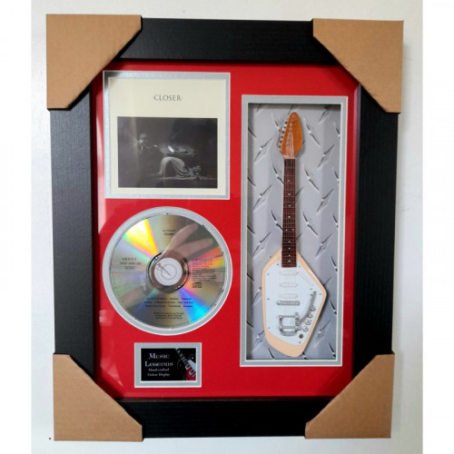 Framed 10" Mini Guitar with CD and Album artwork