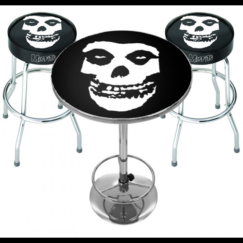 2 x Misfits Bar Stools plus Table