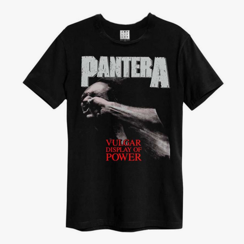 Pantera - Vulgar Display Of Power Amplified Vintage Black XL T Shirt